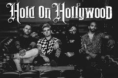 HOld on Hollywood black and white
